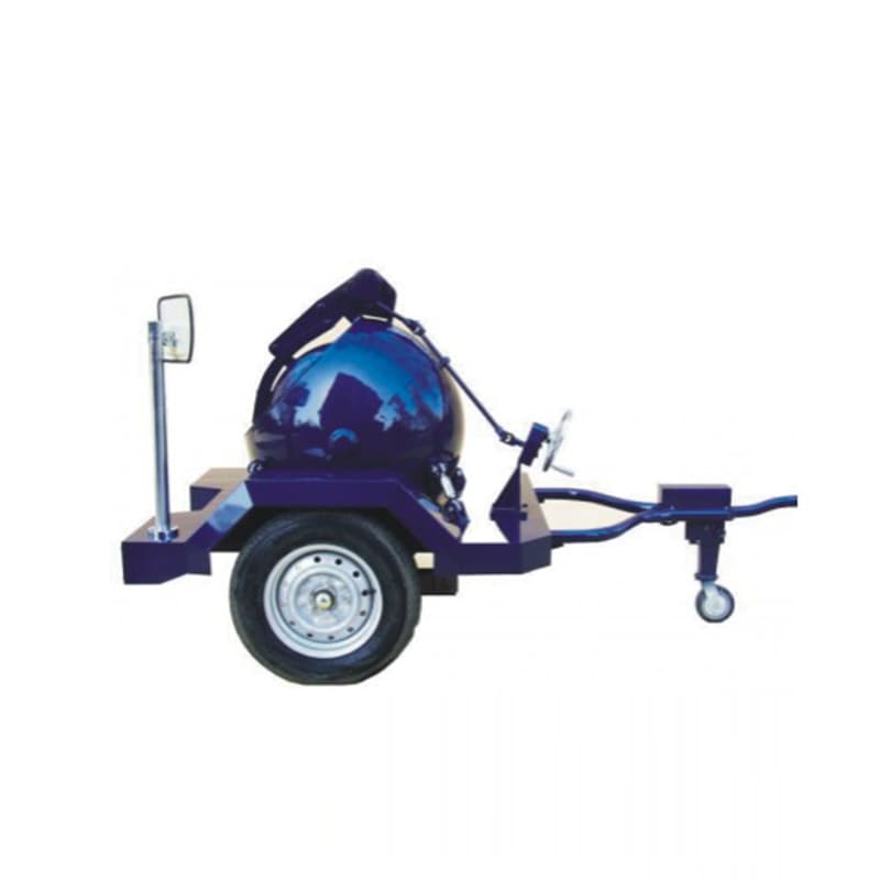 Trailer type manual clamshell explosion-proof ball